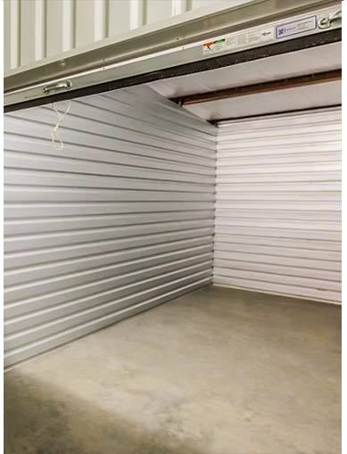 Safe storage space with easy access