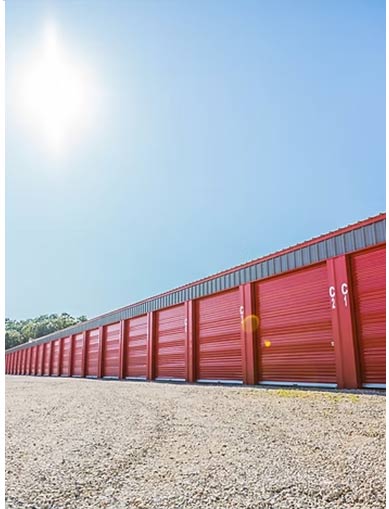 Covered units in secure facility