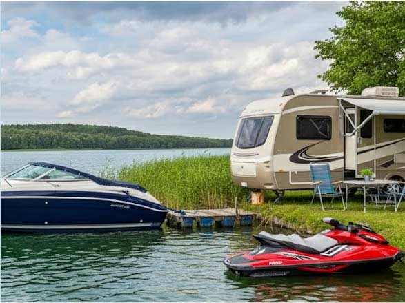 Boat and RV storage near Lake Livingston